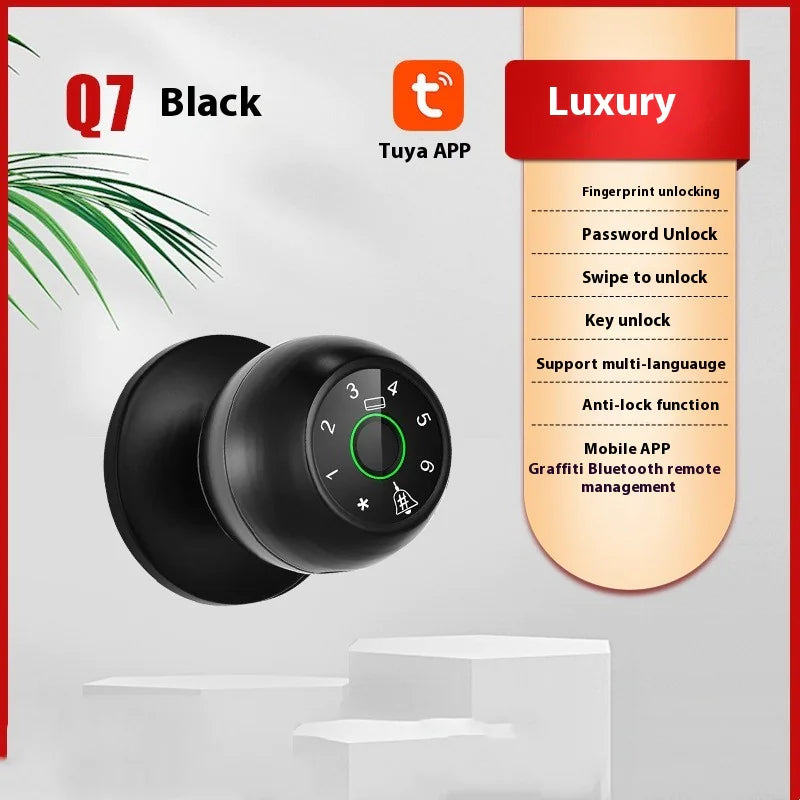 Smart Fingerprint Door Lock with Keyless Entry - Advanced Security