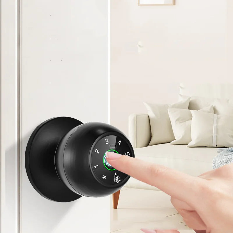 Smart Fingerprint Door Lock with Keyless Entry - Advanced Security
