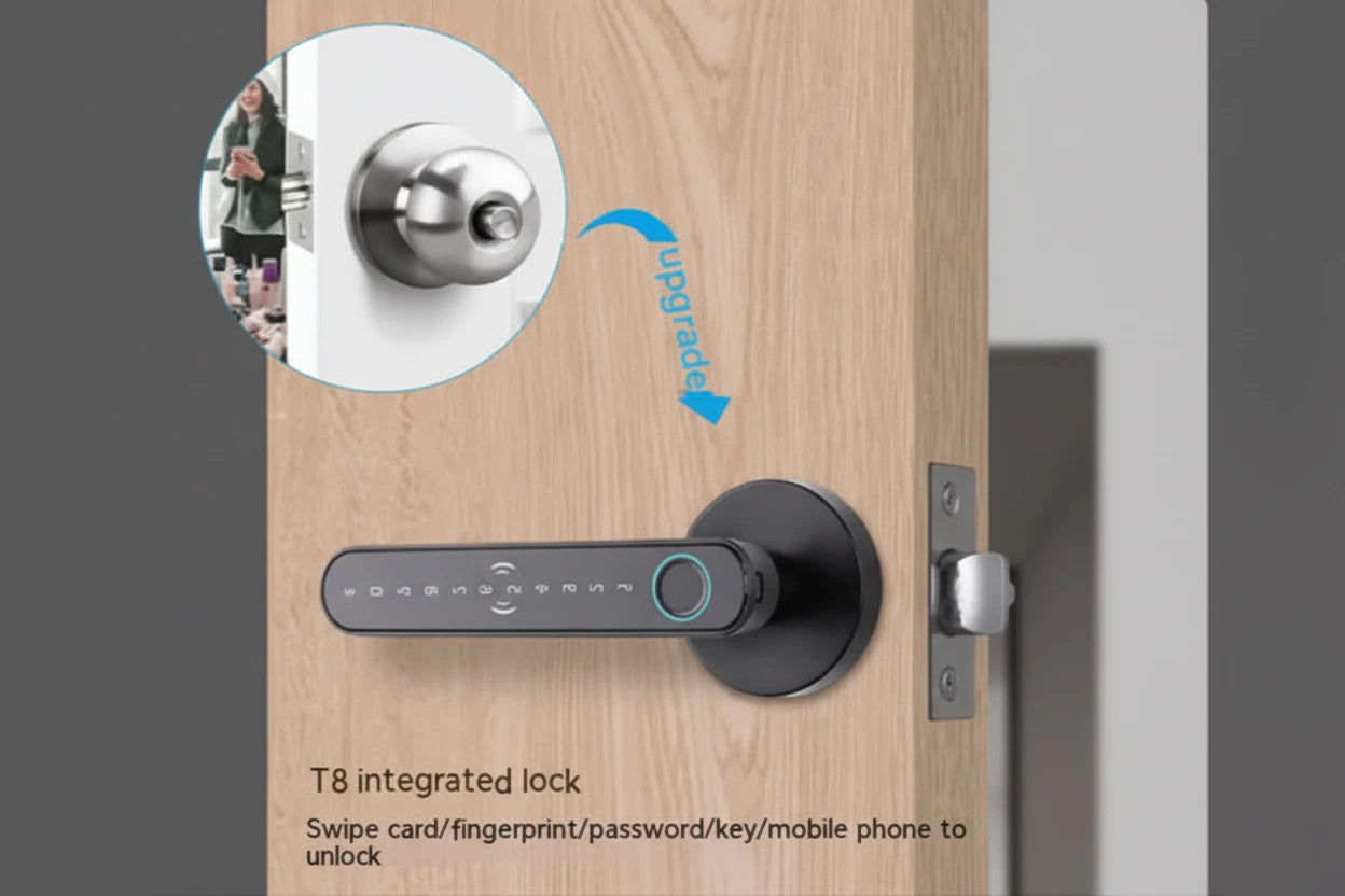 Biometric Fingerprint Smart Lock - Keyless Door Entry System