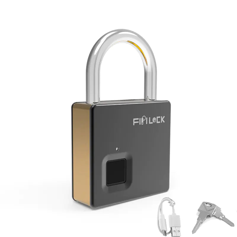 Smart Fingerprint Padlock with Rapid Recognition - Security Lock